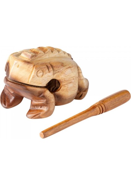 NINO515NT Wood Large Frog Güiro (Natural)