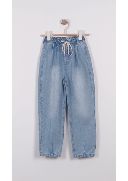 Lastikli Denim Jean Kız Çocuk fiyatları