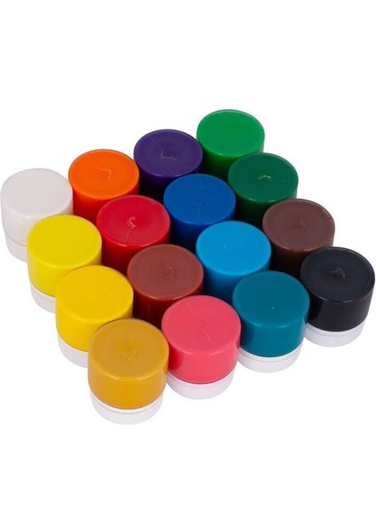 Floret Guaj Boya Seti 16 Renk x 15 Ml. fiyatları