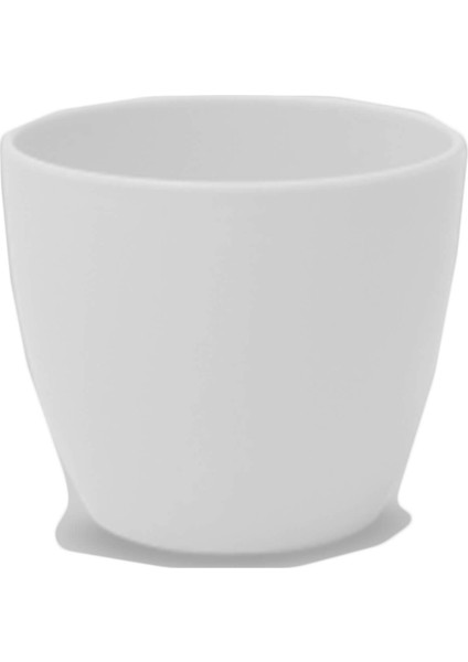 Kaktüs Saksı Kare Beyaz 8 x 8 x 7 cm-KRS-400