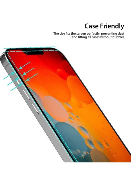 iPhone 14 Pro Max Uyumlu Hayalet Ekran Gizli Tam Kaplayan Kırılmaz Cam Seramik Ekran Koruyucu Film
