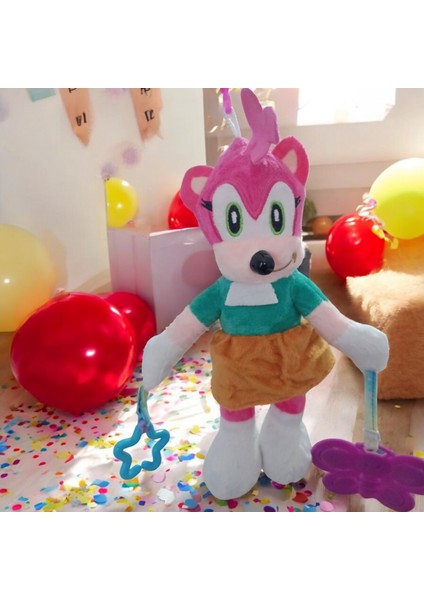 Sonic Peluş Oyuncak Diş Kaşıyıcılı