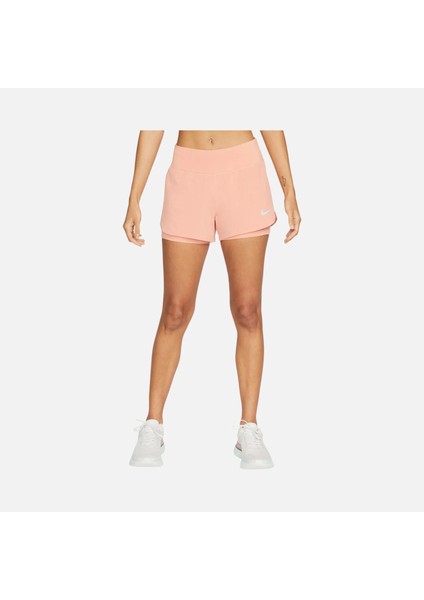 Dri Fit Eclipse 2-In-1 Running Kadın Taytlı Pembe Koşu Şort CZ9540-824