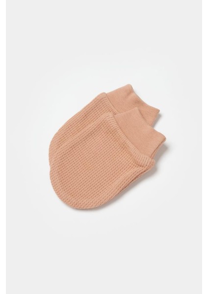 Bibaby Biorganic Teach Me 2'li Bebe Eldiven 72240 Red