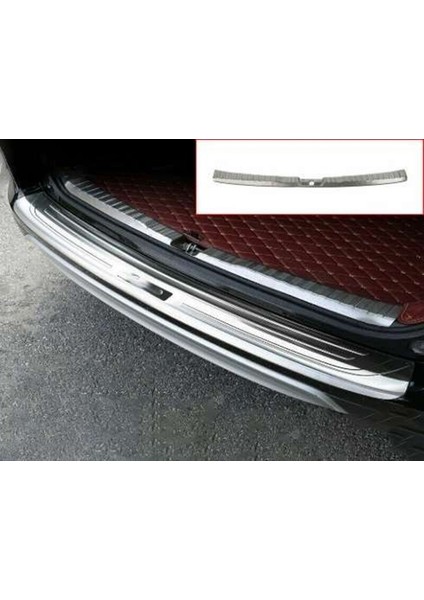 Honda Cr-V Uyumlu 2013 Sonrası Arka Tampon Eşiği Krom
