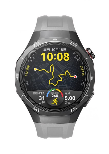Huawei Watch Gt5 Pro 46MM Ile Tam Uyumlu Kordon Metal Tokalı Yumuşak Silikon Kordon Kayış modelleri