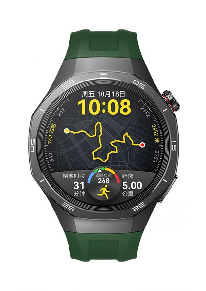 Huawei Watch Gt5 Pro 46MM Ile Tam Uyumlu Kordon Metal Tokalı Yumuşak Silikon Kordon Kayış modelleri