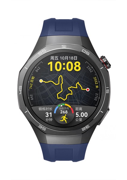 Huawei Watch Gt5 Pro 46MM Ile Tam Uyumlu Kordon Metal Tokalı Yumuşak Silikon Kordon Kayış modelleri