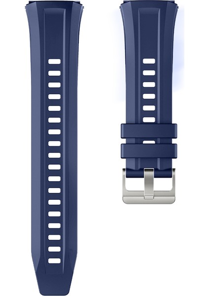 Huawei Watch Gt5 Pro 46MM Ile Tam Uyumlu Kordon Metal Tokalı Yumuşak Silikon Kordon Kayış fırsatları