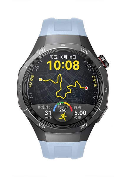 Huawei Watch Gt5 Pro 46MM Ile Tam Uyumlu Kordon Metal Tokalı Yumuşak Silikon Kordon Kayış modelleri