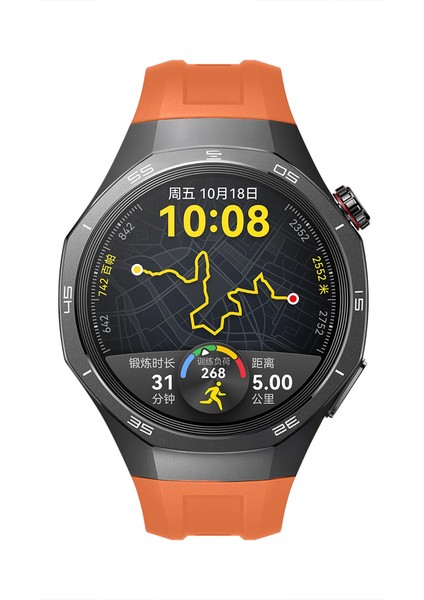 Huawei Watch Gt5 Pro 46MM Ile Tam Uyumlu Kordon Metal Tokalı Yumuşak Silikon Kordon Kayış modelleri