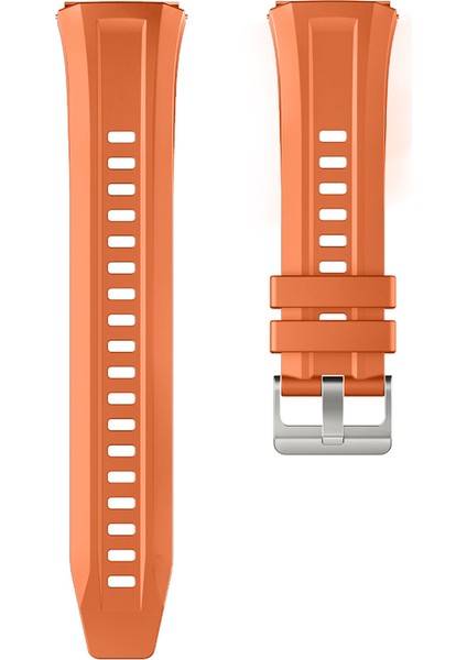 Huawei Watch Gt5 Pro 46MM Ile Tam Uyumlu Kordon Metal Tokalı Yumuşak Silikon Kordon Kayış fırsatları