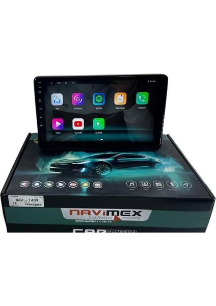 Fiat Panda 2003-2012 Navimex Samsung Işlemcili (Fanlı) Profesyonel Oem Multimedia