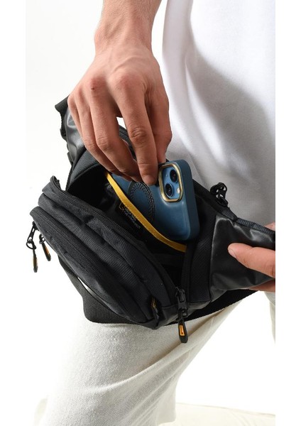 Erkek Bel Çantası Çok Cepli Free Bag Omuz Çantası Fonksiyonel Kullanım 20*12 cm Mega Bag The Northwest fiyatları