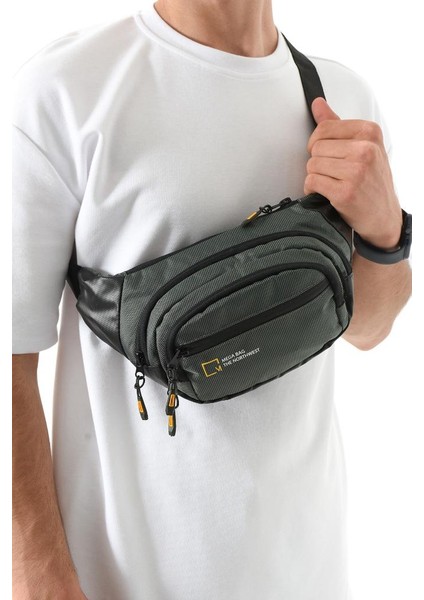 Erkek Bel Çantası Çok Cepli Free Bag Omuz Çantası Fonksiyonel Kullanım 20*12 cm Mega Bag The Northwest