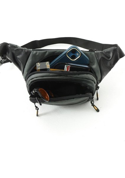 Erkek Bel Çantası Çok Cepli Free Bag Omuz Çantası Fonksiyonel Kullanım 20*12 cm Mega Bag The Northwest modelleri