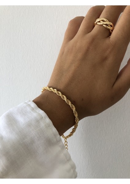 Burgu Zincir Bileklik (Gold) fiyatları