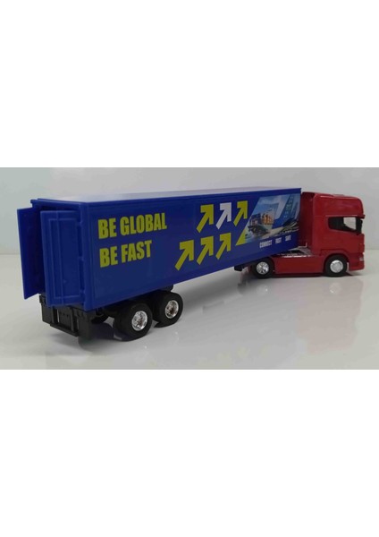 1:64 Ölçek Scania V8 R730 Dorseli Tır// Küçük Boy fırsatları