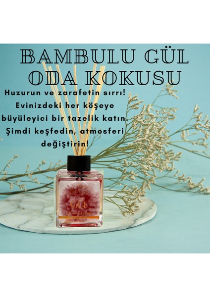 Gül Oda Kokusu Bambu 100 ml