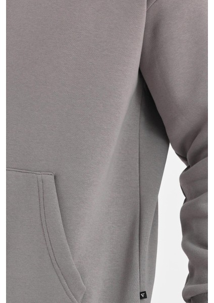 Unisex 3 İplik Şardonlu Kapüşonlu Sweat