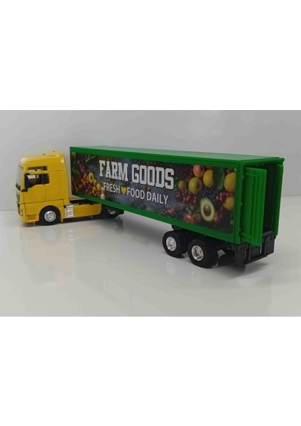 1:64 Ölçek Man Tgx Xxl Dorseli Tır// Küçük Boy modelleri