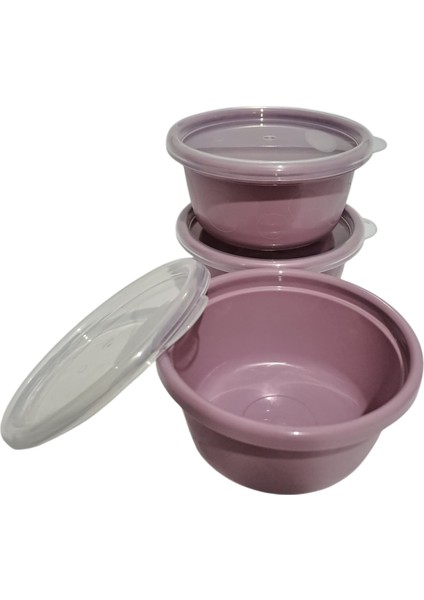 Tick Tock Hava Sızdırmaz Saklama Kabı 3'lü Set 3X250 ml Pudra