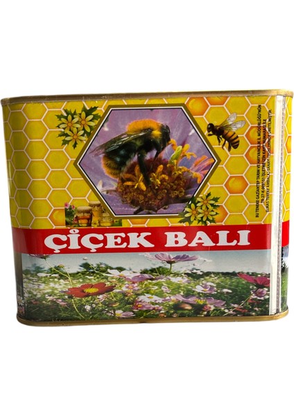 Süzme Bal Tenekesi (Desenli) - 2 kg fiyatları