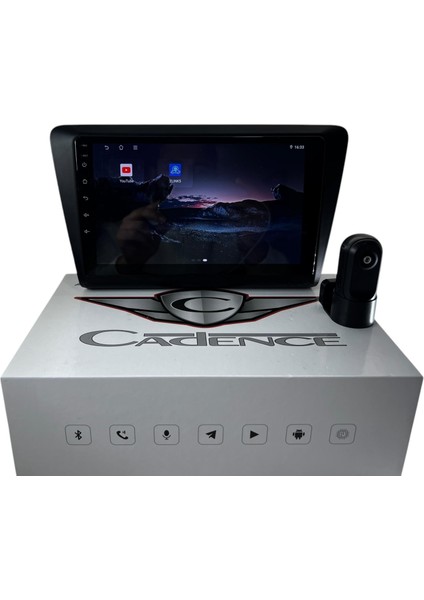 Skoda Rapid 2013-2018 Cadence R15 (Dvr Kayıt Cihazı Hediye) Pro Oem Multimedia
