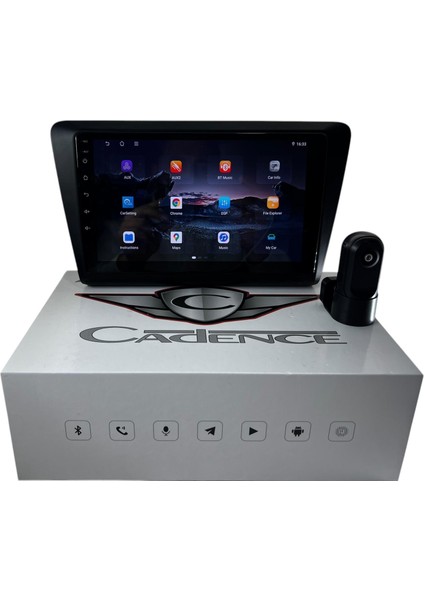 Skoda Rapid 2013-2018 Cadence R15 (Dvr Kayıt Cihazı Hediye) Pro Oem Multimedia
