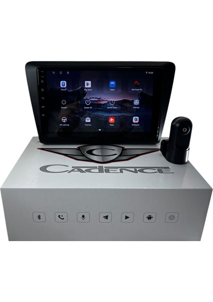 Skoda Rapid 2013-2018 Cadence R15 (Dvr Kayıt Cihazı Hediye) Pro Oem Multimedia