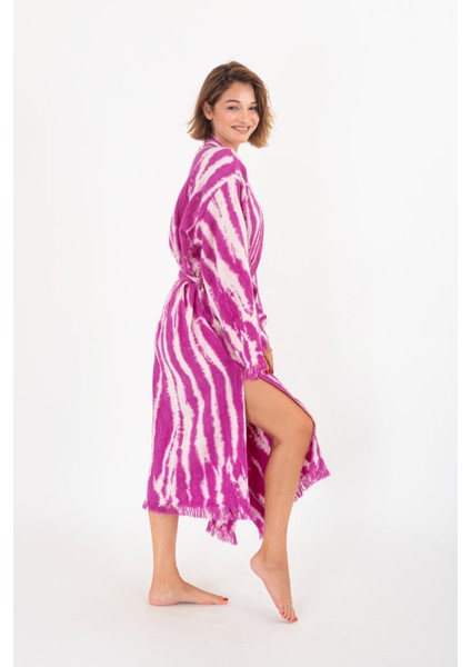 Batik Pamuk Peştemal Bornoz