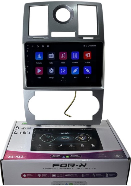 Chrysler 300C 2005-2012 Forx 4-64 Profesyonel Oem Multimedia