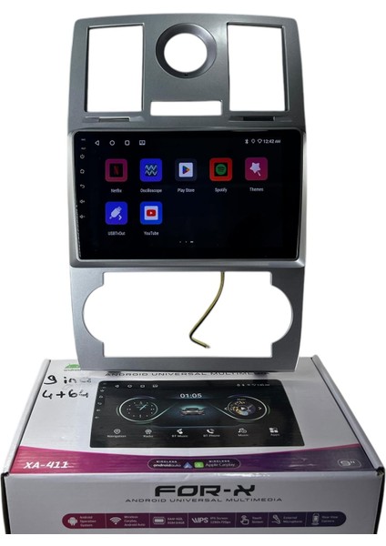 Chrysler 300C 2005-2012 Forx 4-64 Profesyonel Oem Multimedia