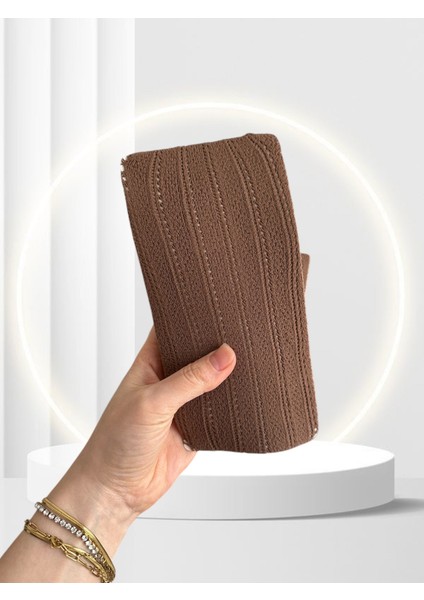 Penti Colosio Melisa 210 Den Soğan Kabuğu Renginde Kalın File Külotlu Çorap modelleri