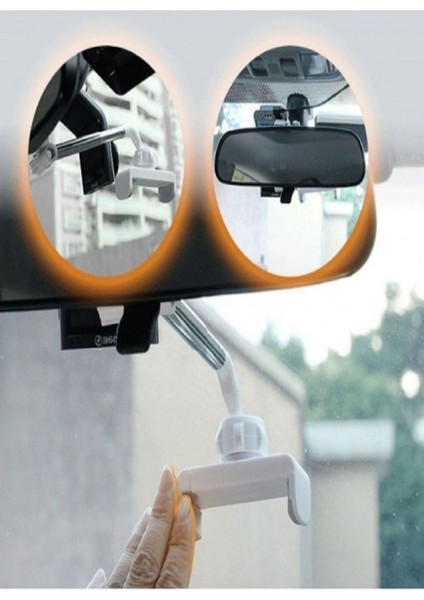 Araba Dikiz Aynasına Takılan Akrobat Telefon Tutucu Siyah