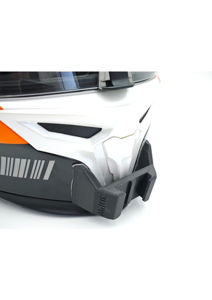 Scorpion Exo 520 Evo Air Kask Için Chin Mount Aksiyon Kamera Çene Bağlantı Aparatı