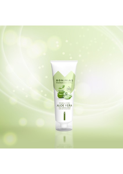 Aleovera Nemlendirici ve Besleyici Saç Bakım Kremi Vegan % 99 Aloevera