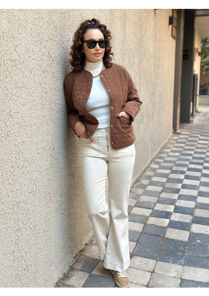 Önü Cepli Fermuar Dty Flare Jean