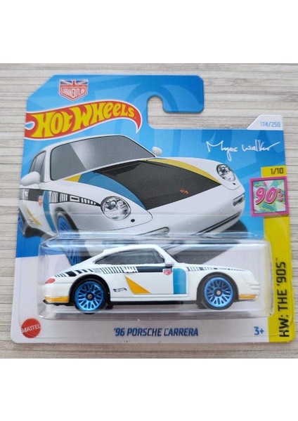 96 Porsche Carrera 1/10 174/250 Model Araba