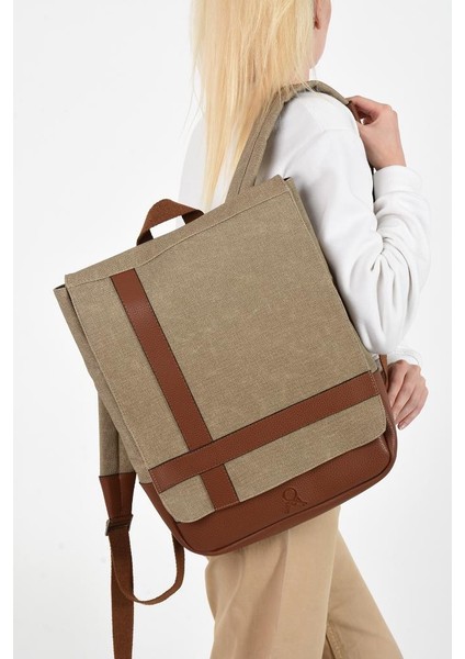 Kadın Sırt Çantası 35*22 cm Kanvas Kumaş Laptop Bölmeli Business Sırt Çantası Okul Çantası Mega Bag fiyatları