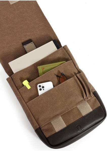 Kadın Sırt Çantası 35*22 cm Kanvas Kumaş Laptop Bölmeli Business Sırt Çantası Okul Çantası Mega Bag indirimleri