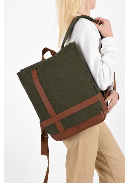 Kadın Sırt Çantası 35*22 cm Kanvas Kumaş Laptop Bölmeli Business Sırt Çantası Okul Çantası Mega Bag