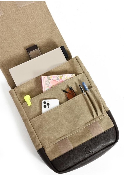 Kadın Sırt Çantası 35*22 cm Kanvas Kumaş Laptop Bölmeli Business Sırt Çantası Okul Çantası Mega Bag indirimleri