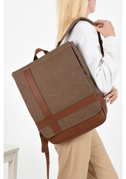 Kadın Sırt Çantası 35*22 cm Kanvas Kumaş Laptop Bölmeli Business Sırt Çantası Okul Çantası Mega Bag fiyatları