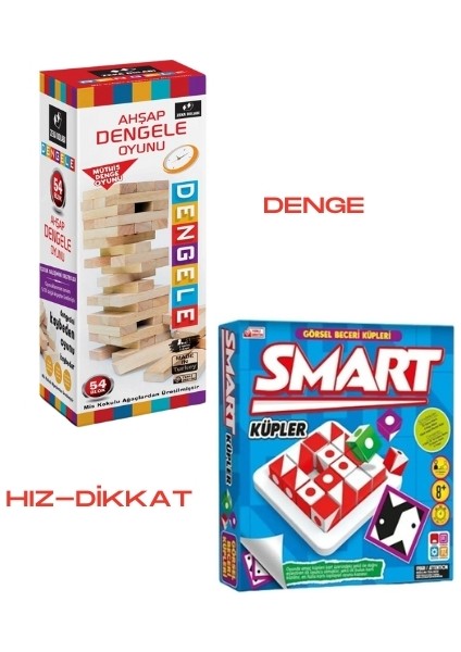 Dengele & Smart Küpler ( Denge Oyunu, Smart Küpler, Qbitz)