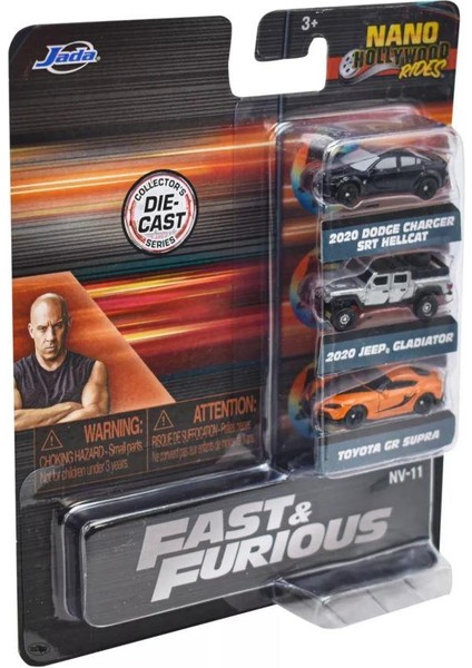 Nano Hollywood Rides Fast And Furious Model Araba