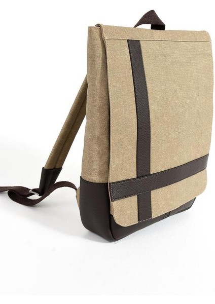 Erkek Sırt Çantası 35*22 cm Kanvas Kumaş Laptop Bölmeli Business Sırt Çantası Okul Çantası Mega Bag