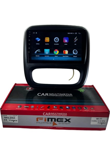 Traffic-Vivaro 2014-2021 Fimex 2-64 Dspli Pro Oem Multimedia modelleri