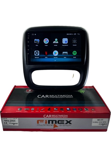 Traffic-Vivaro 2014-2021 Fimex 2-64 Dspli Pro Oem Multimedia fırsatları