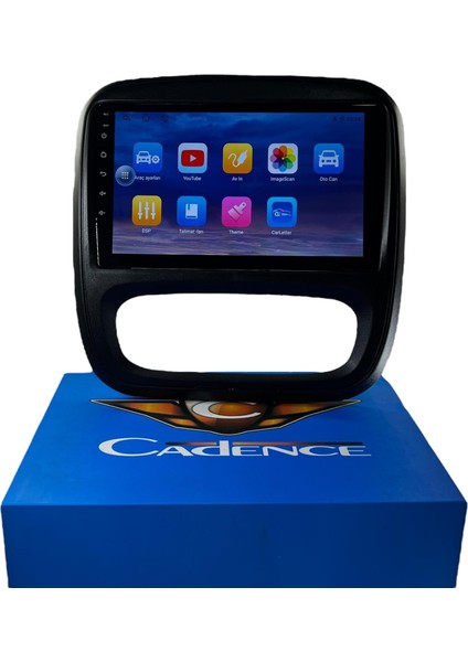 Traffic-Vivaro 2014-2021 Cadence 6-128 (Sim Kartlı) 360 Cam Destekli Pro Oem Multimedia